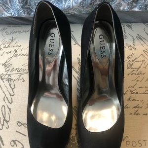 Black stiletto heels